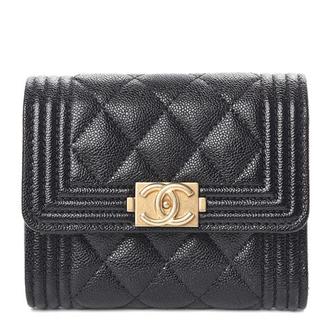 chanel boy wallet ten|Chanel boy small wallet.